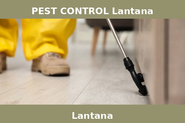 PEST CONTROL Lantana